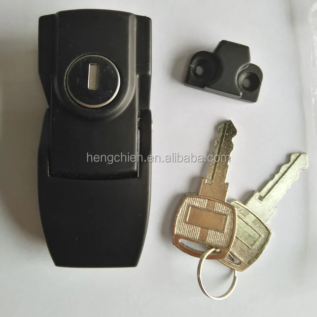 DKS-1 Matt Black Coated Zinc Alloy Hasp Toggle Latches