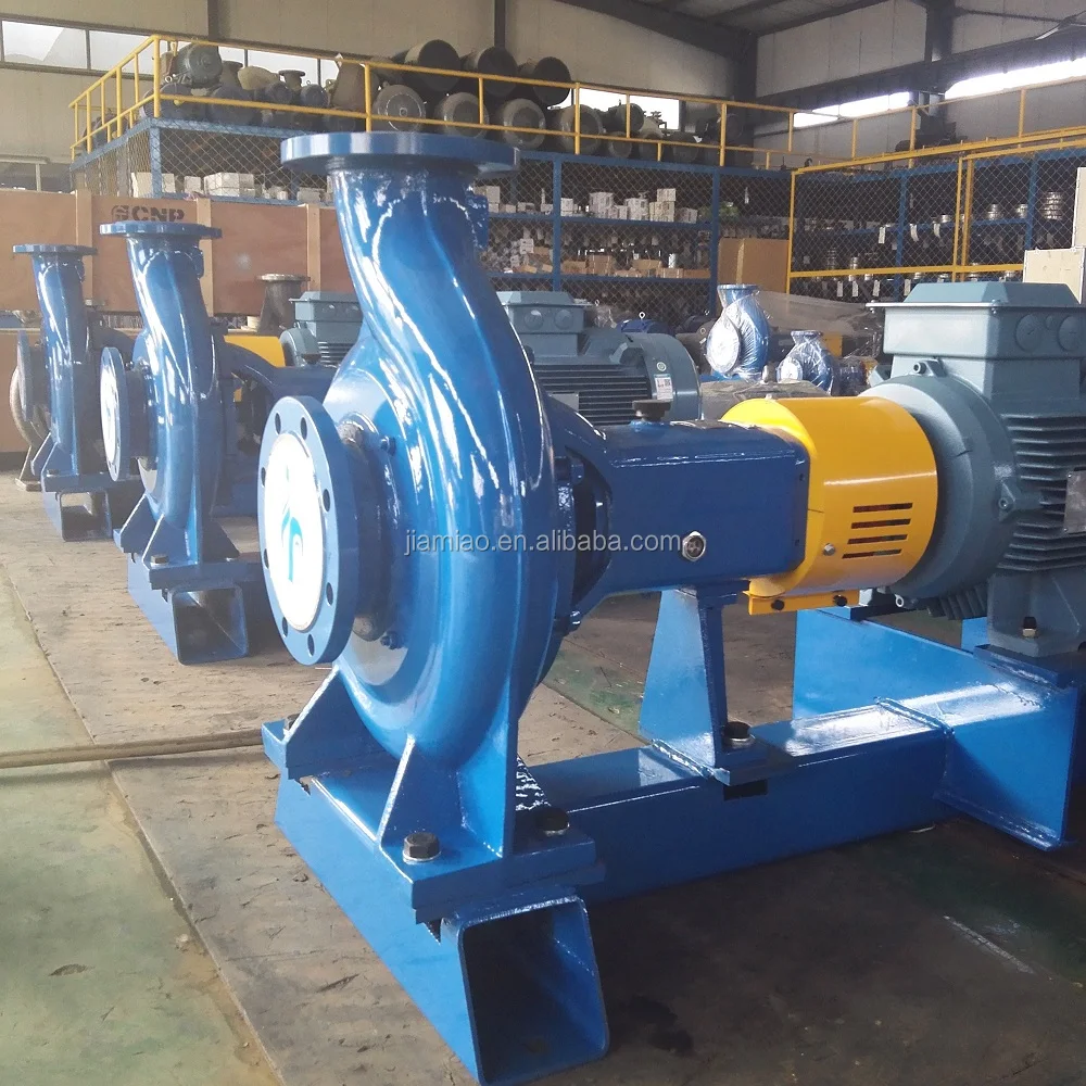 non clogging impeller centrifugal pump for waste water treatment.