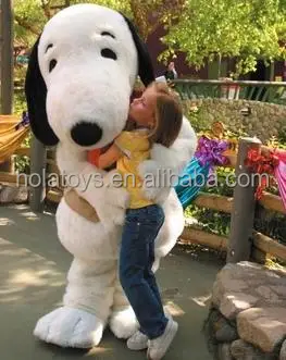 Белая собака Hola, Снупи, костюм талисмана, костюм для взрослых