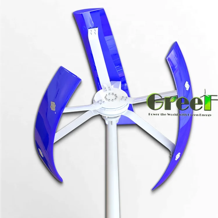 3kw maglev vertical axis wind turbine generator, maglev windmill complete system