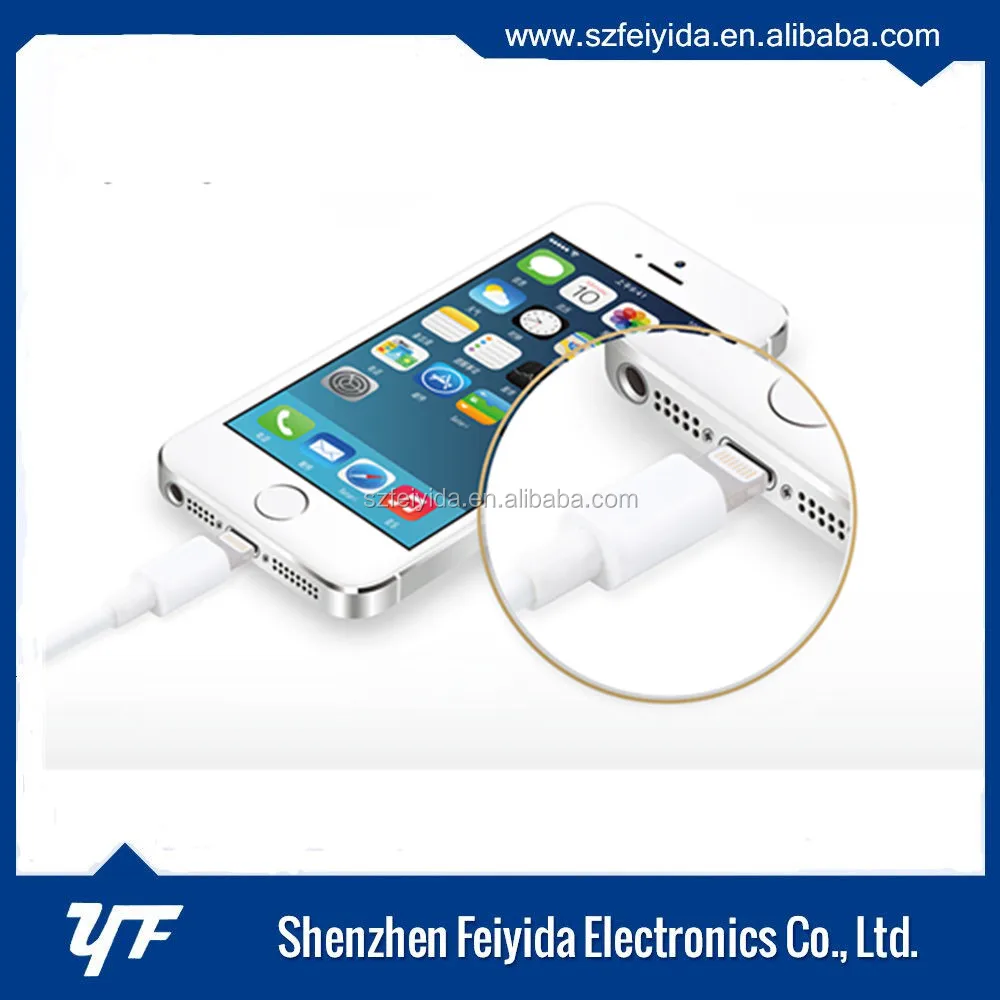 MFO Certified Connector C48 MFO 8 Pin Usb Cable for iphone5/5S/6/6s