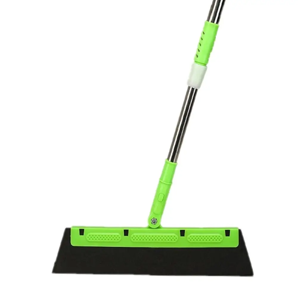 Manual Magic Dust Hair Bathroom Wiper Broom 180-degree Rotating Handle Blade Clean Sweeper Rubber sweep Mop Cleaner KitchenTool