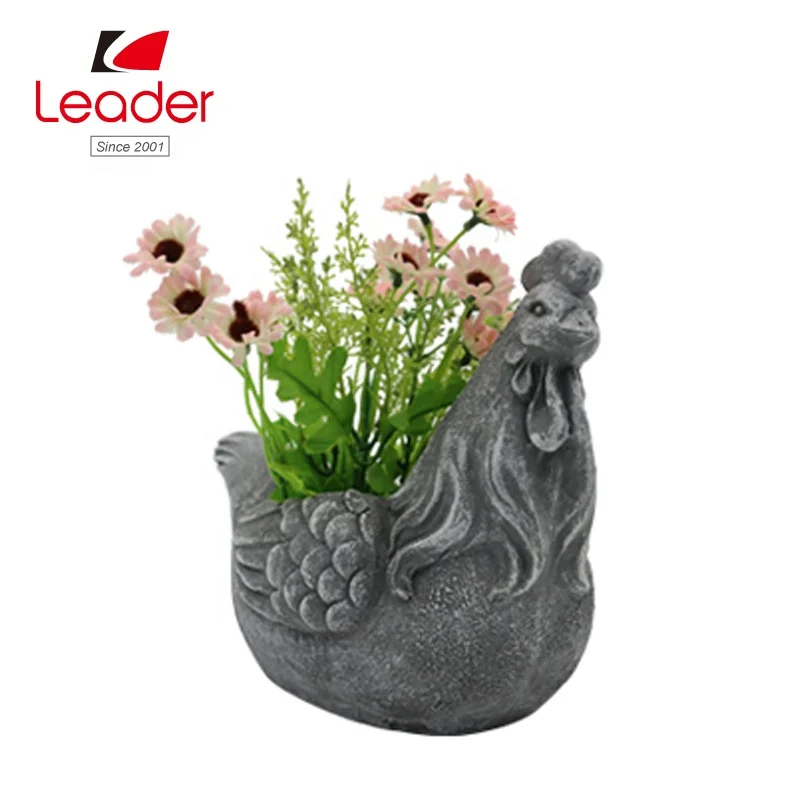 Hand-painted Animal Succulent Planter Flowerpot duck Flower Pot Custom Flower Pot