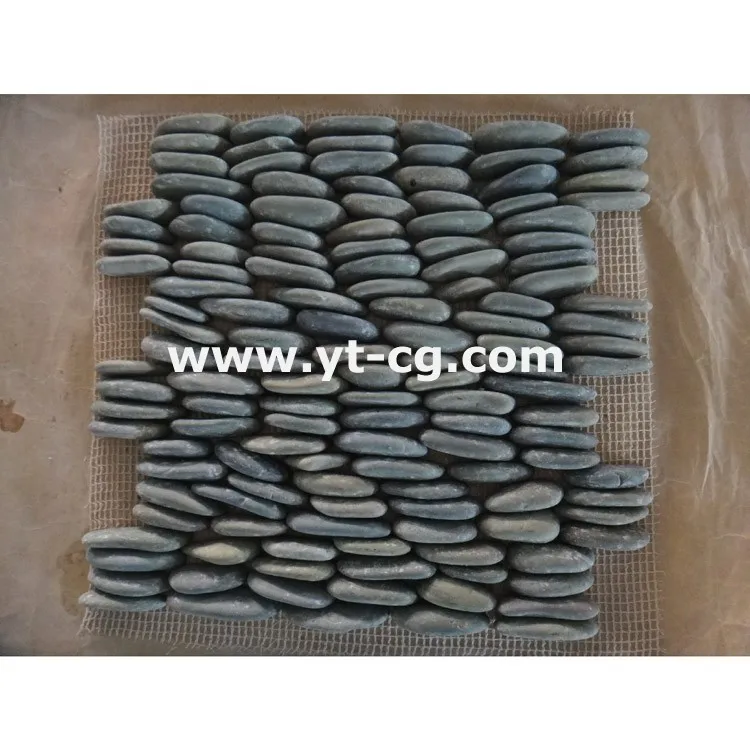 
river rock pebble mosaic/ river rock mosaic tile/ pebble stone mosaic 