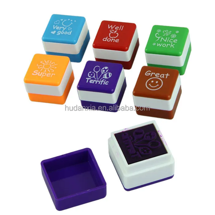 DIY/CUSTOM Wholesale supply square teacher seal english teacher comment seal watermark seal
