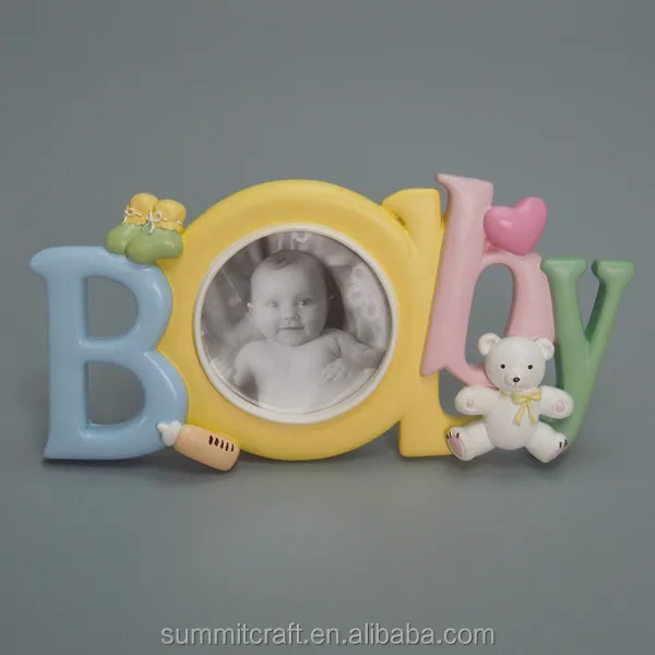 Пользовательская детская фоторамка смола детская фоторамка