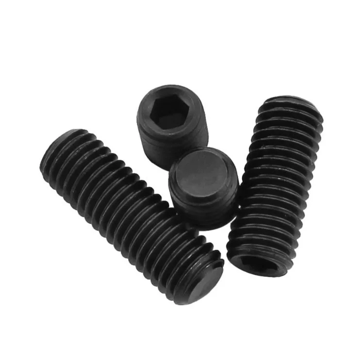 metal metric ball point bearing hexagon socket set screw  soft tip set screw