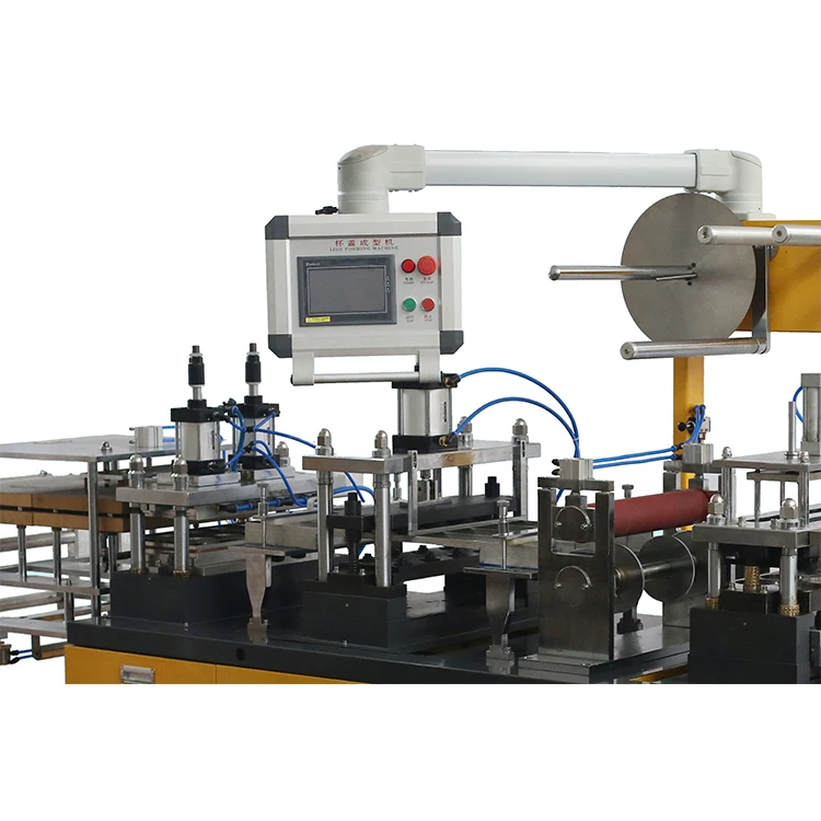 Гарантированное качество автоматическая пластиковая чашка кофе крышка делая машину