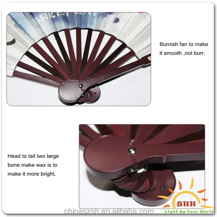 Hot sale blinking light up LED hand held fan for all party