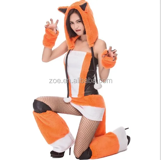Popular High Quality Sexy Party Fox Cosplay Costumes