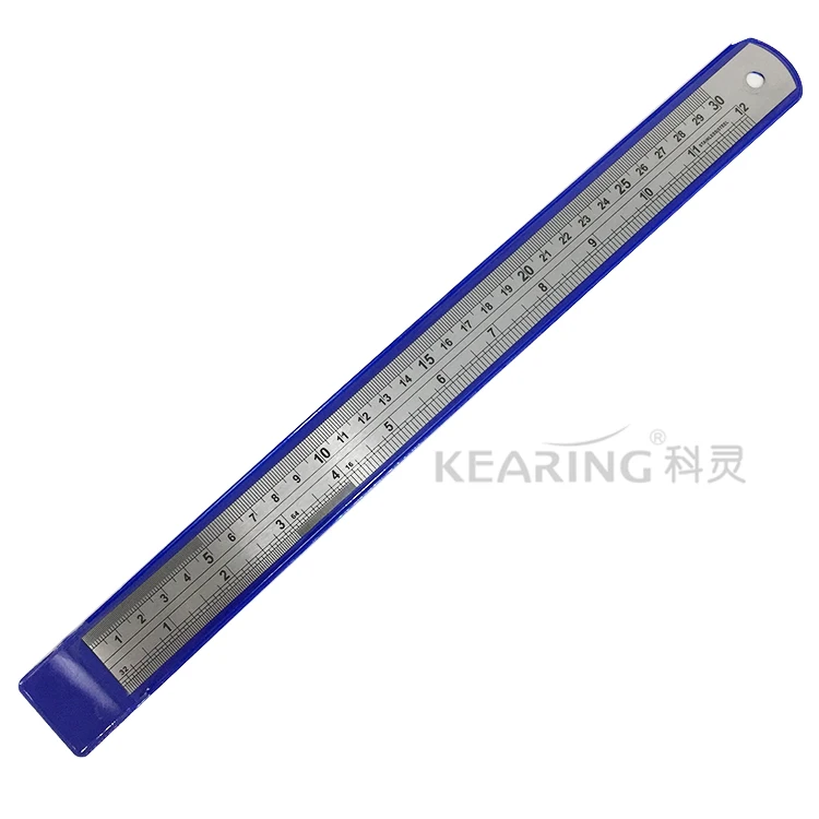 1mm Thick length  measuring  template 30cm stainless steel ruler Flexible
