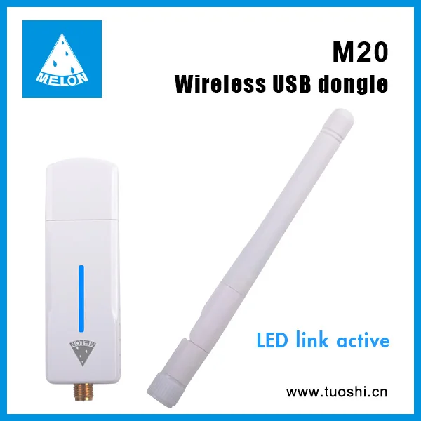 802.11 AC / а / б / г / л USB адаптер WiFi 600 Мбит, двухдиапазонный 2.4G / 5.8G Дыня M20