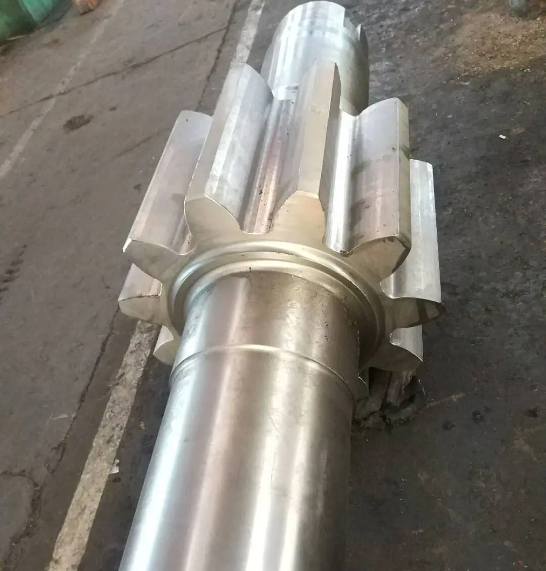 Cnc Lathe Machining Forging Coal Mill Double-helical Customized Spur Steel Mechanical Forged Machine Spindle Gear Drive Shaft