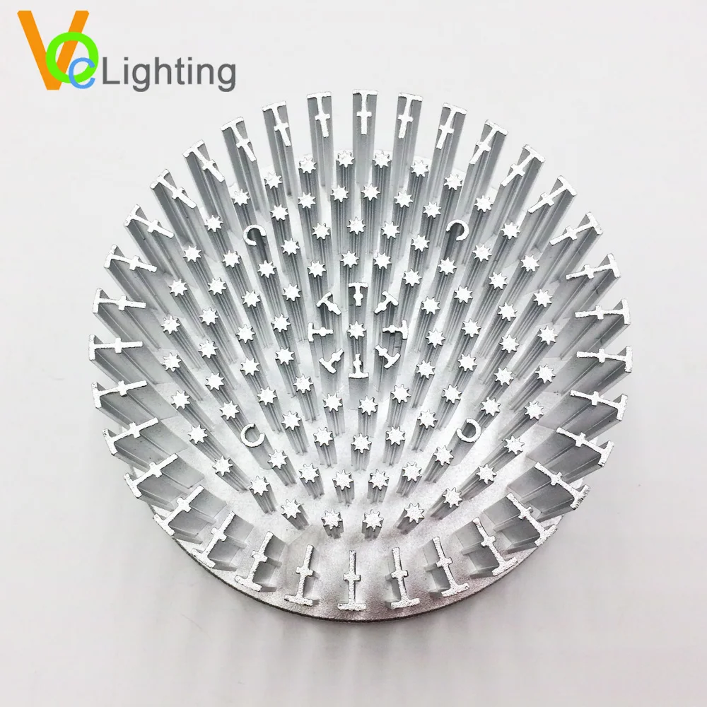 High power LED lamp cold forged heat sink COB VERO29 CXB3590 CLU448 Sunflower aluminum heat sink