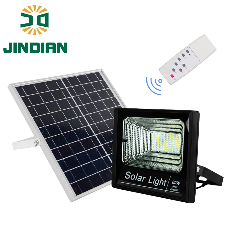 Jindian High efficiency flood light outdoor solar power floodlight