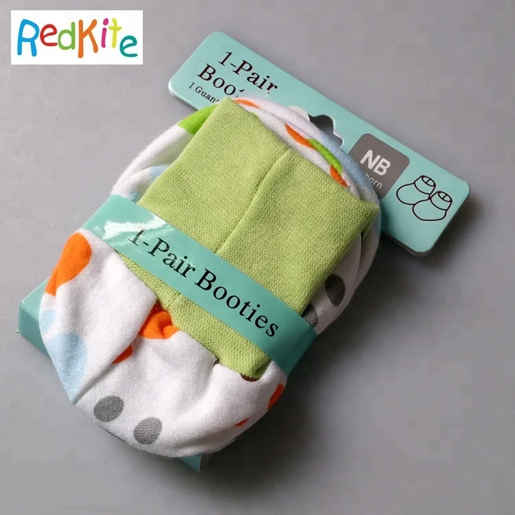 Wholesale Comfortable 12 Pair / Bag Super Lovely NB Newborn Cotton Shoes Baby Booties Socks