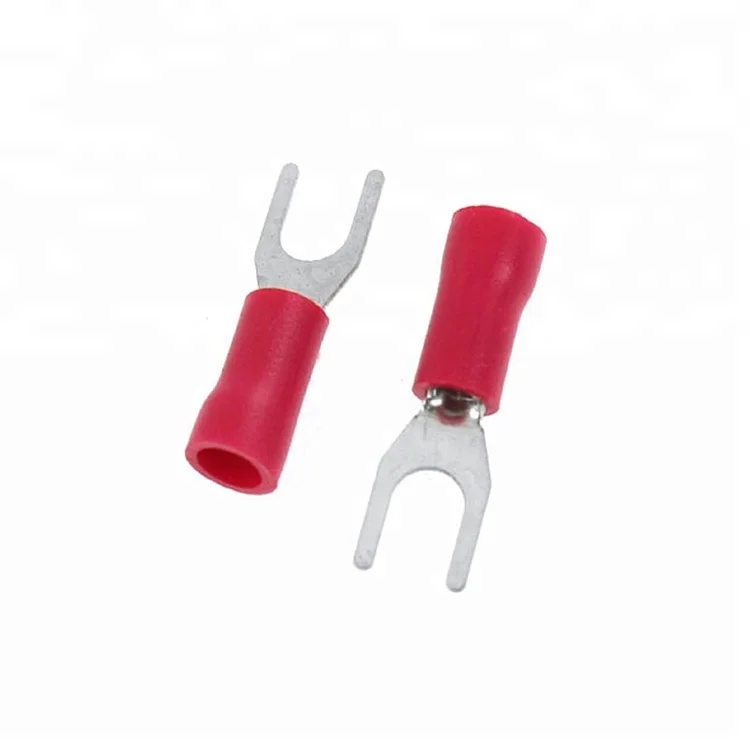 Brass Terminal Material of copper and PVC  Sleeve Crimping Terminals