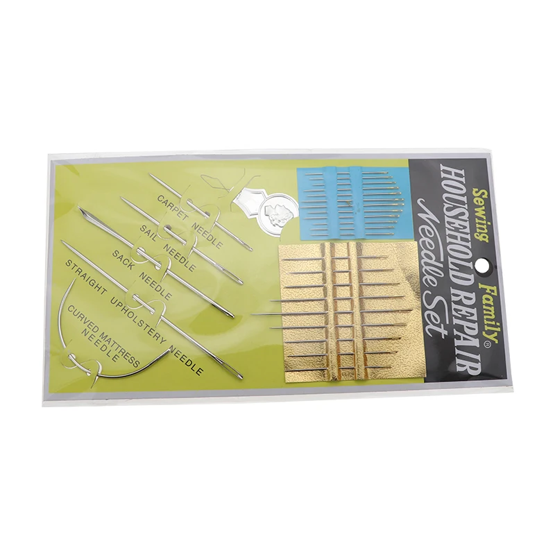 Sewing Tools Yellow Plate Embroidery Sewing Needles Needle Card