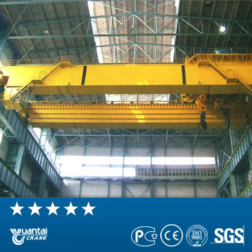 350/75 ton-550/80 ton heavy duty steel ladle overhead crane for steel plant to lift molten metal