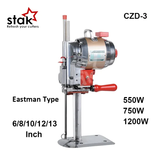 CZD 3 Eastman Straight Knife Automatic cutting machine Eastman 625 627x 629 CZD-3 cloth fabric cutter