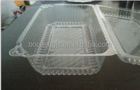 
BOPS/PVC/PET/PS Full Automatic Plastic Container with Lid Thermoforming Machine 