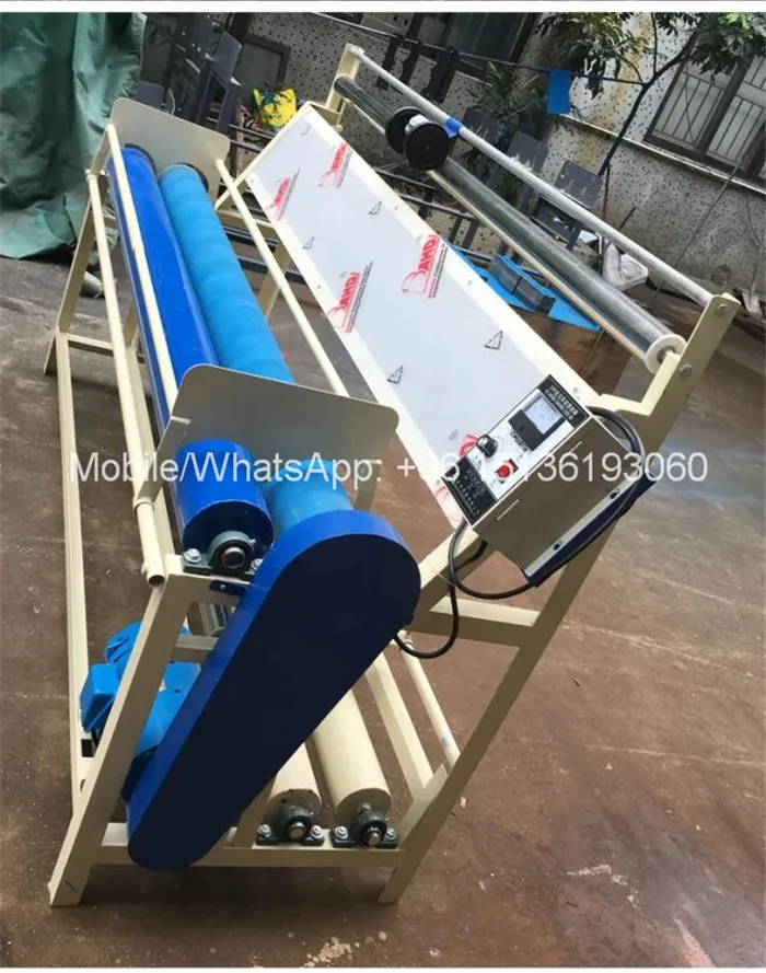 1.8-2.6m fabric length measuring and rolling machine