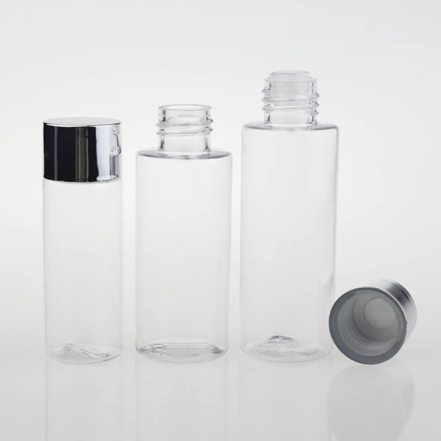 
Transparent plastic bottle hotel cosmetics eco bottles 30ml 60ml 100ml toner bottles 