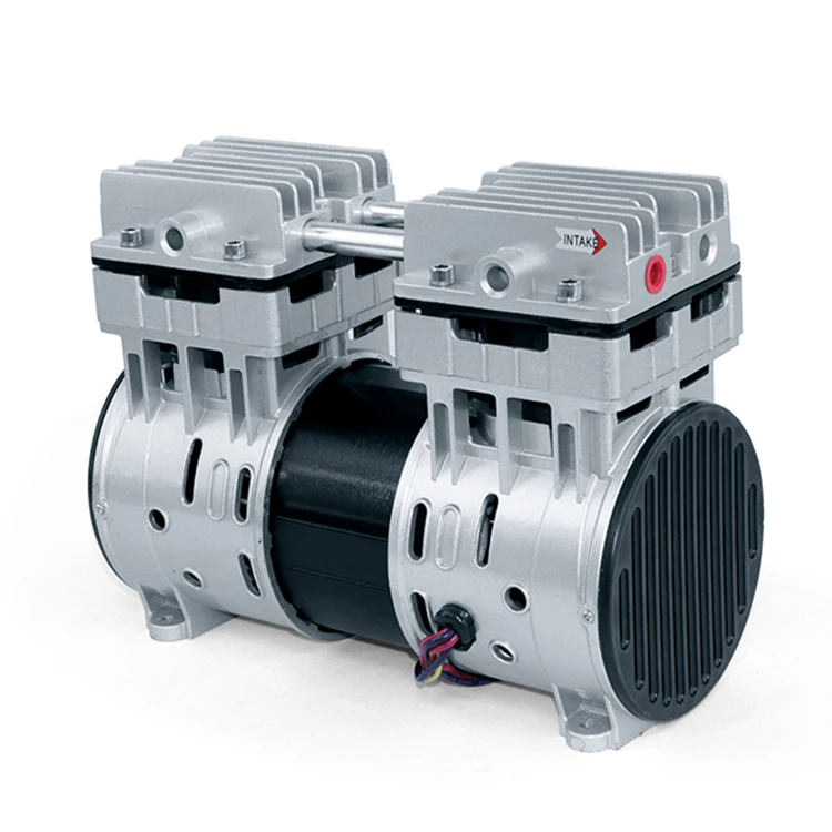  Высококачественный воздушный компрессор нового дизайна 1HP 750 Вт с двойным стальным баком 9L/двойным алюминиевым