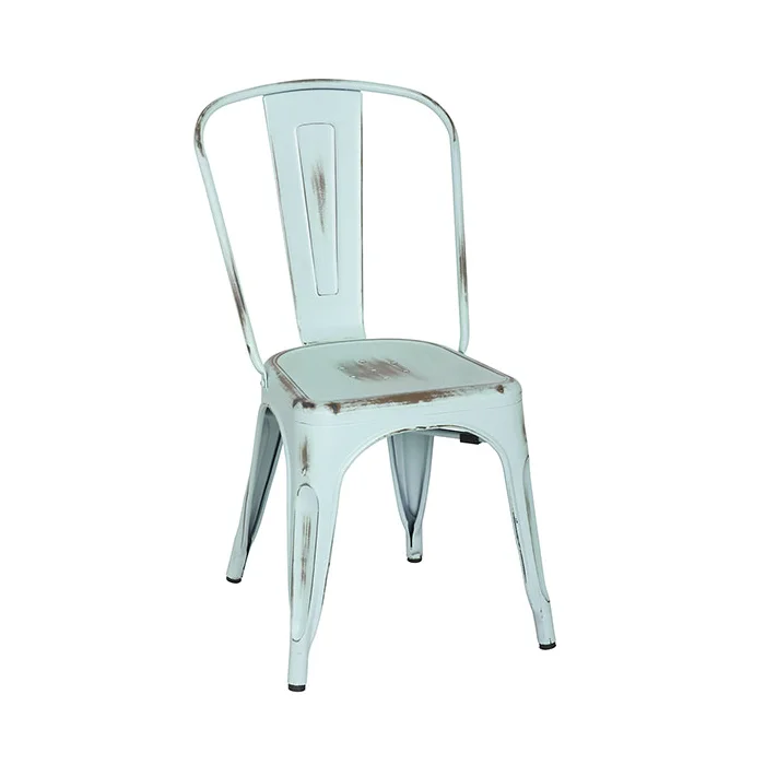 High Quality Hot Selling Wholesale Cheap Colorful Vintage Metal Restaurant Chair For Coffee Shop