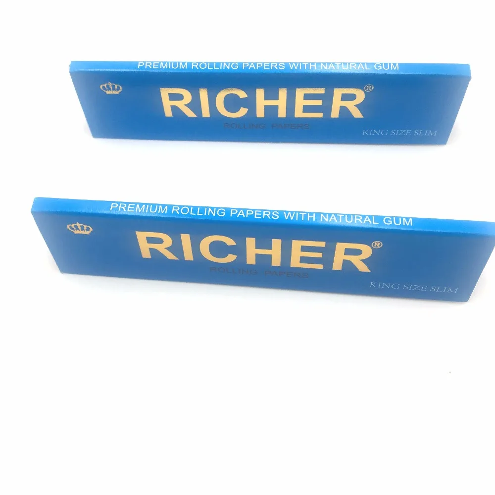 Cigarette Rolling Paper foil gold package