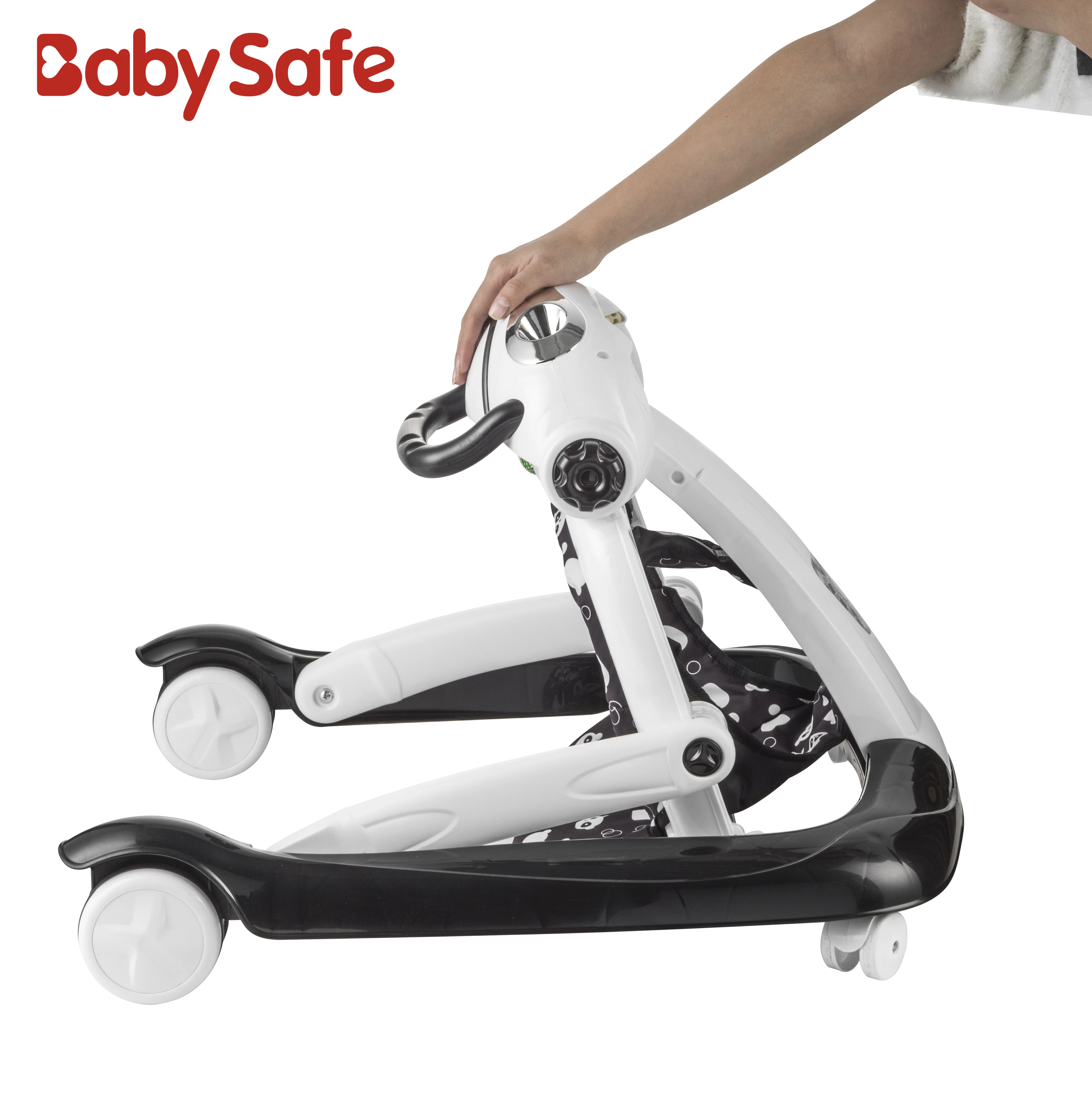 Babysafe inflatable Sit-to-Stand Learning Baby Walker with Activity Tray