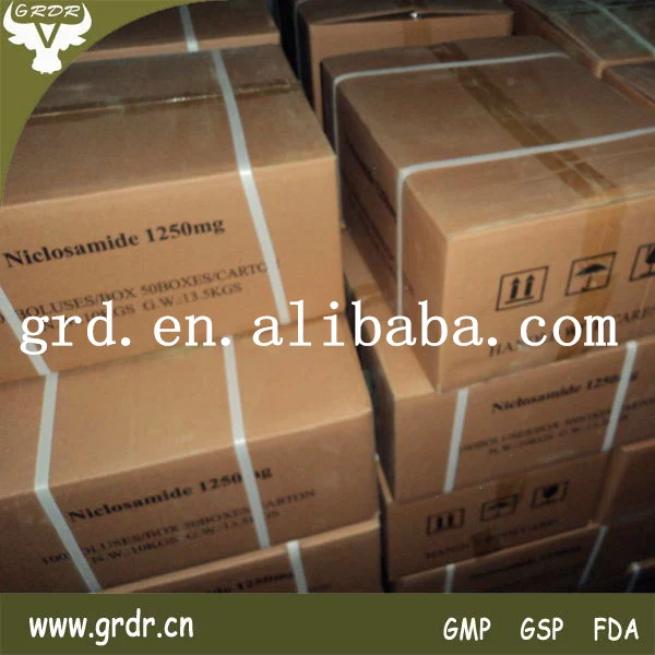 
Niclosamide Tablet 1250mg Parasite Drug For Fowl And Livestock Veterinary Medicine 