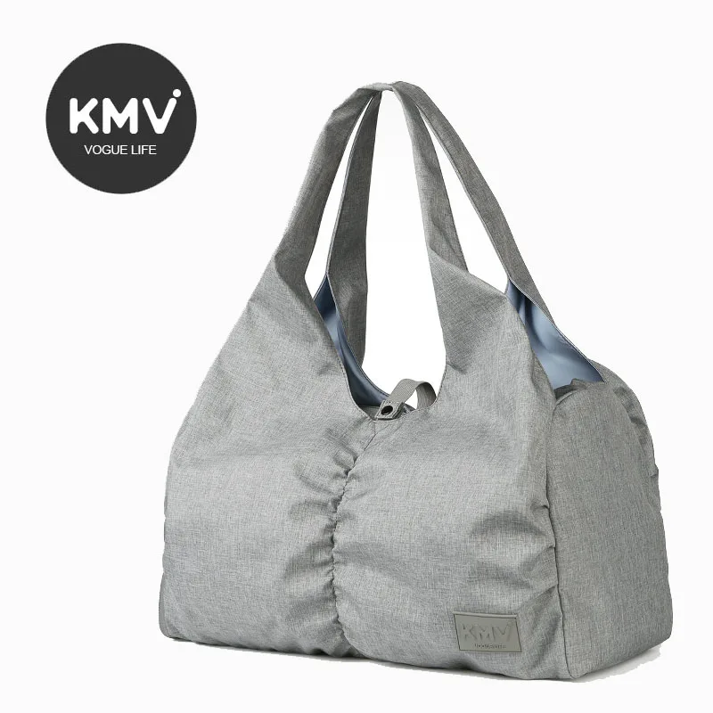 
Lady Handbag Fitness Gym Bag with Shoe Compartment Wet Dry Depart Yoga Mat Duffle Bag 