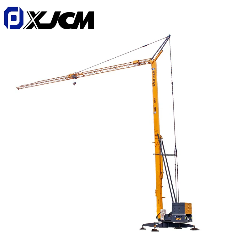 Construction Building Lift 3 Ton Mini Folding Tower Crane CE Provided Tower Crane Spare Parts Bearing Self Erecting Tower Crane