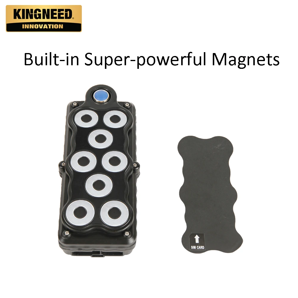 Kingneed TK05SSE длинный срок службы батареи магнитный транспортный контейнер водонепроницаемый бесплатное приложение солнечная энергия gps gsm трекер цена