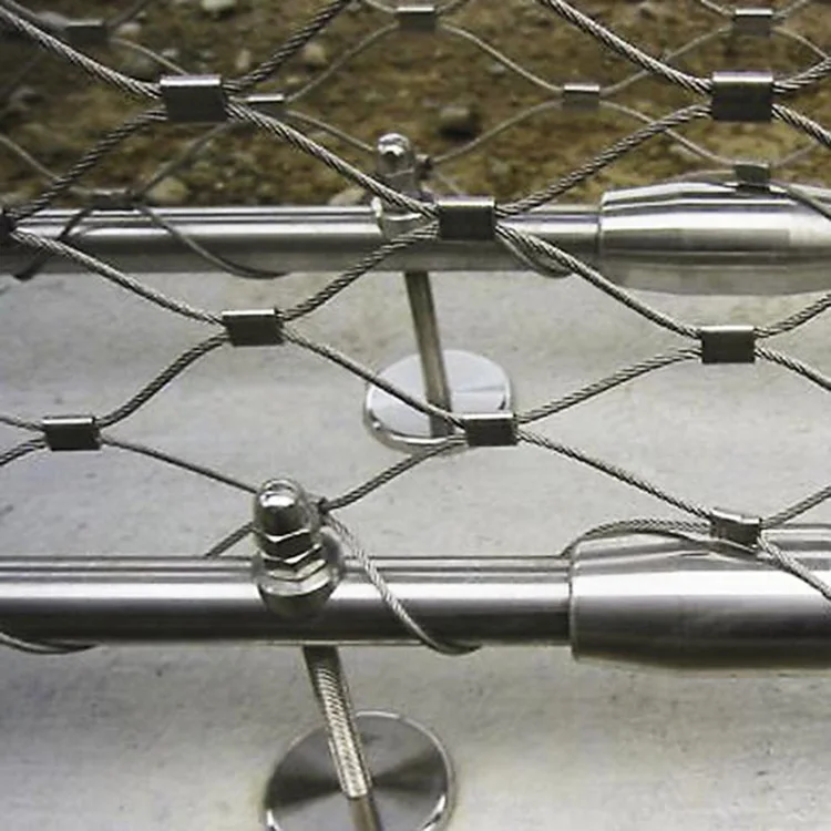 
hot selling flexible wire mesh netting architectural decorative rope mesh 