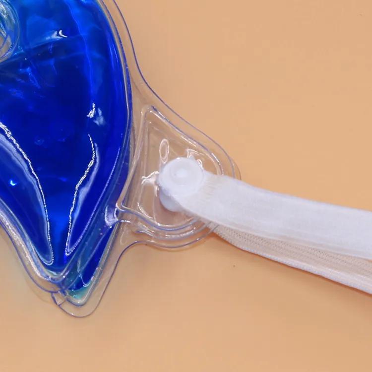 
New fox ice blindfold, summer gel ice compress eye mask, beauty care eliminate eye strain, 