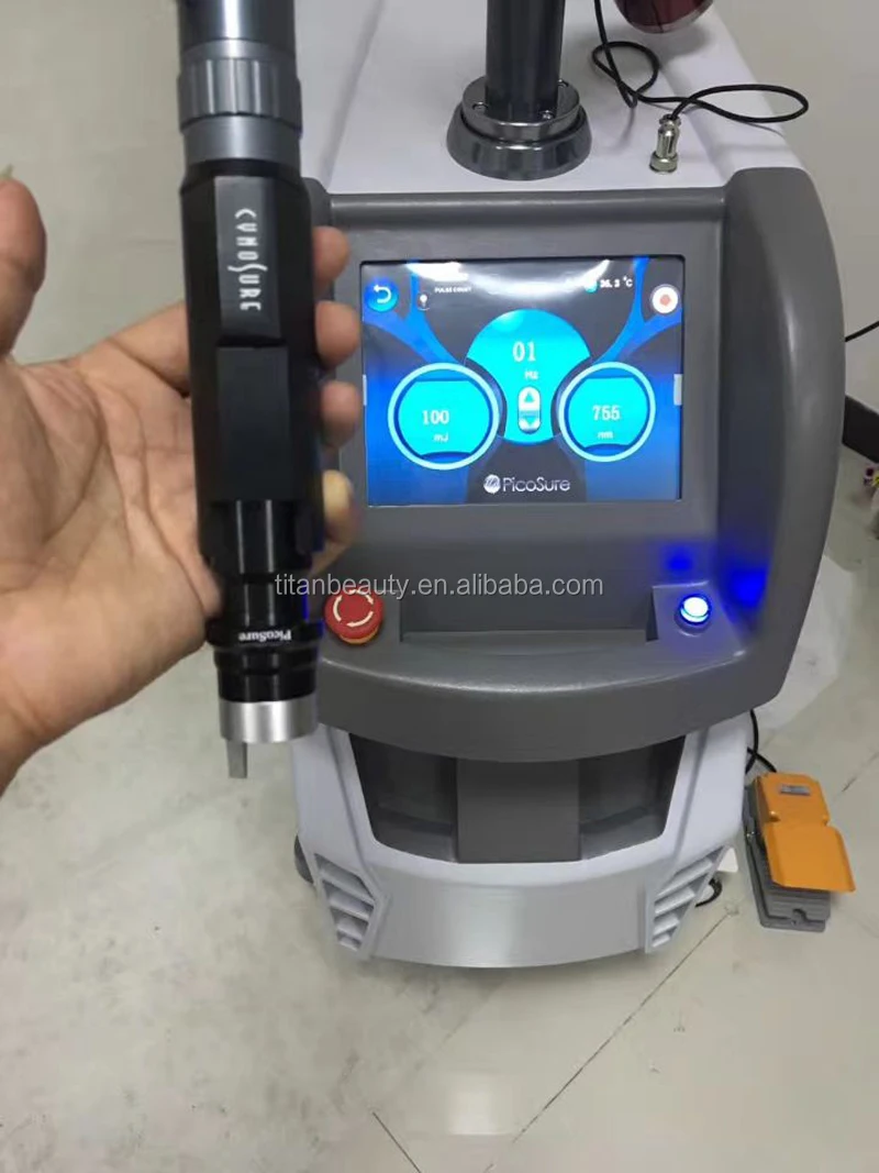 755nm 1064nm 532nm picosecond q switch nd yag laser for tattoo removal&pigment treatment