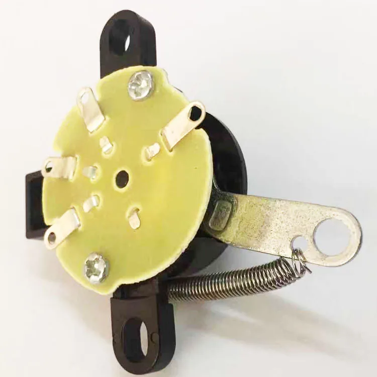 Towei 360 degree fan regulator switch supplier 4A~120V 3(2)A~250V t125 8 position 3 speed wall fan rotary switch with pull rope