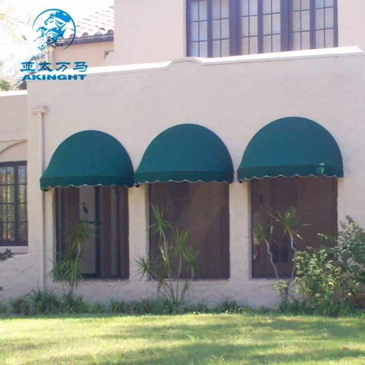 French style residential outdoor dome decorative villa house door and window fixed awning