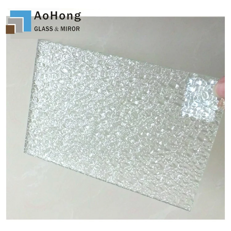 4mm Bronze Flora Pattern Glass Sheet