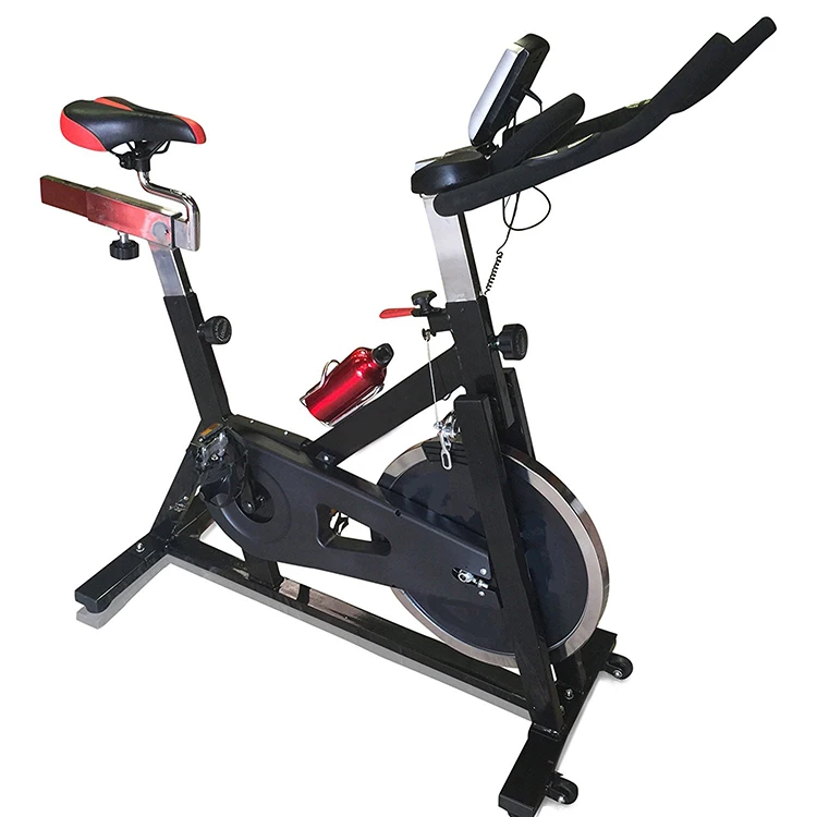 Yue bu спортивные YB-S3000 аэробных тренировок в помещении Фитнес кардио дома Велосипедное гоночное велотренажер 15 кг маховое колесо с дисплеем