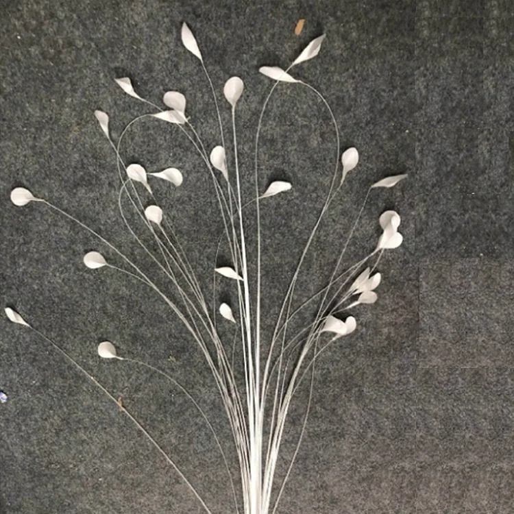 Latest weddings decoration artificial flower graceful grass walkway stand