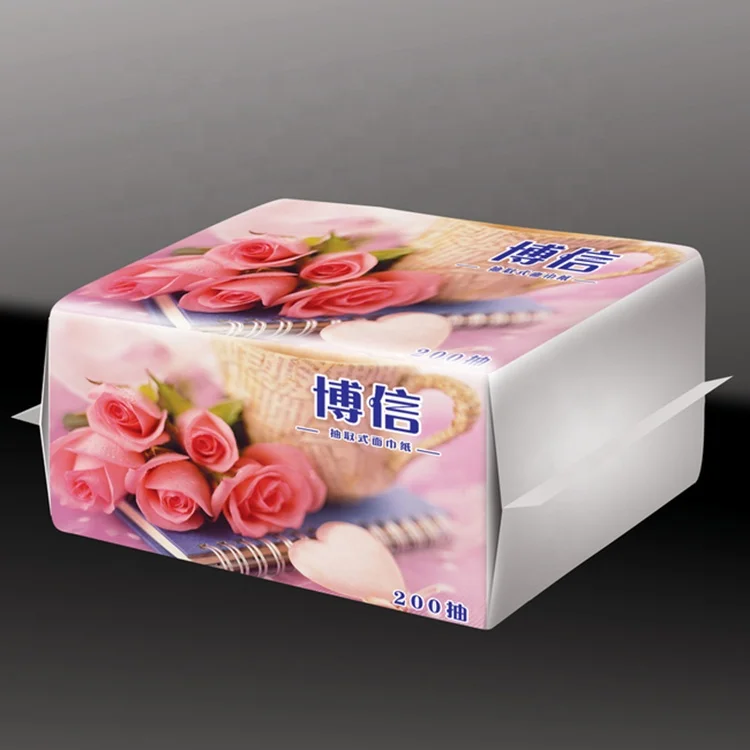 Manufacturer price high quality paper packaging machine disposable facial tissue packing machine