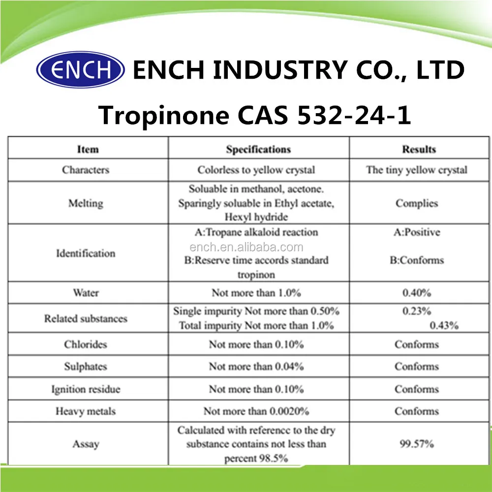 
Tropinone CAS 532-24-1 