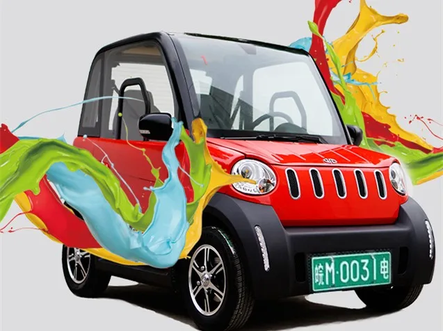 Low price 4 person electric mini car wheels AC