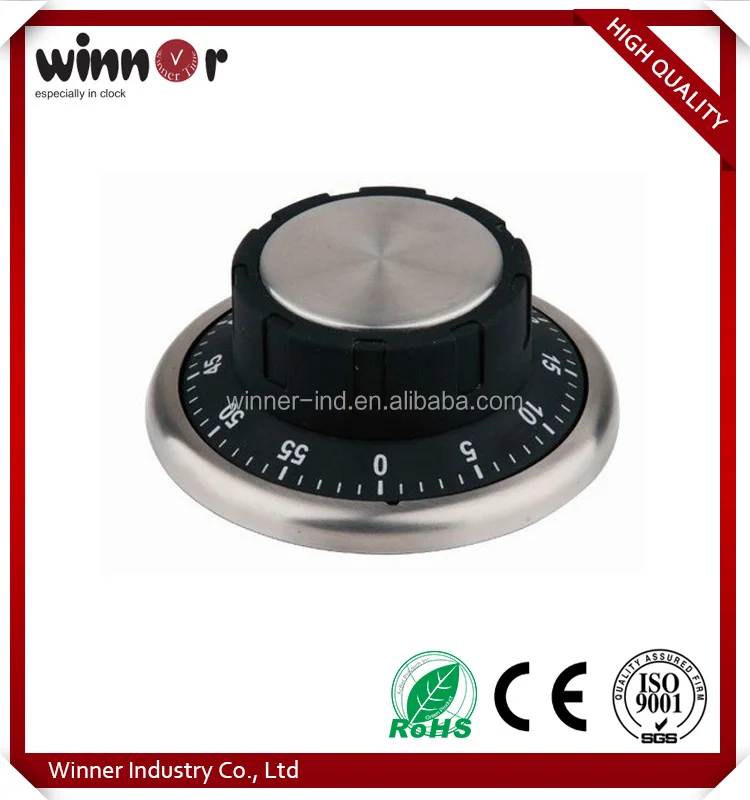 Professional factory supply stainless steel matte finish high quality kitchen timer price