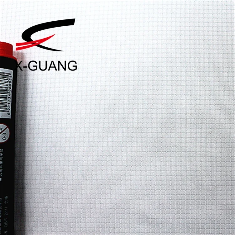  Мягкая Спортивная сетчатая трикотажная ткань из 100 полиэстера для спортивной одежды