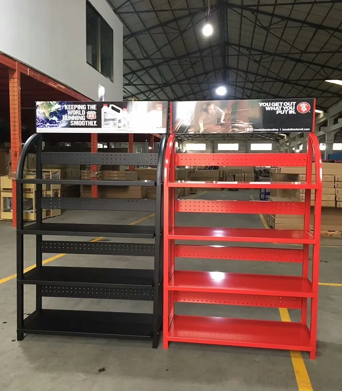 Supermarket Gondola Display Shelf , Furniture Store Rack