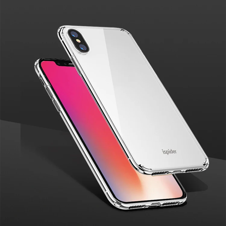 Высокое качество дешевые мягкие ТПУ Ясно Телефон чехол для iPhone X